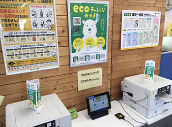 ecoチャレンジみやぎの案内とネコピット